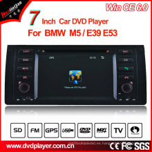 Reproductor de DVD de coche para BMW 5 Series E39 GPS Tracker con GPS de navegación Bluetooth adaptador